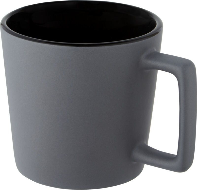 Cali 370 ml ceramic mug with matt finish - Image 32