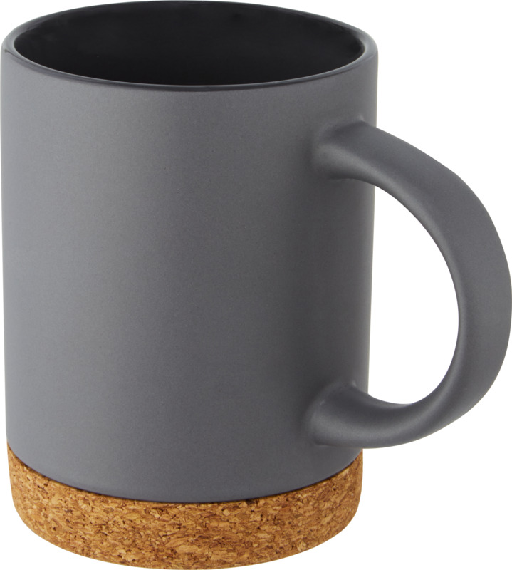 Neiva 425 ml ceramic mug with cork base - Image 7