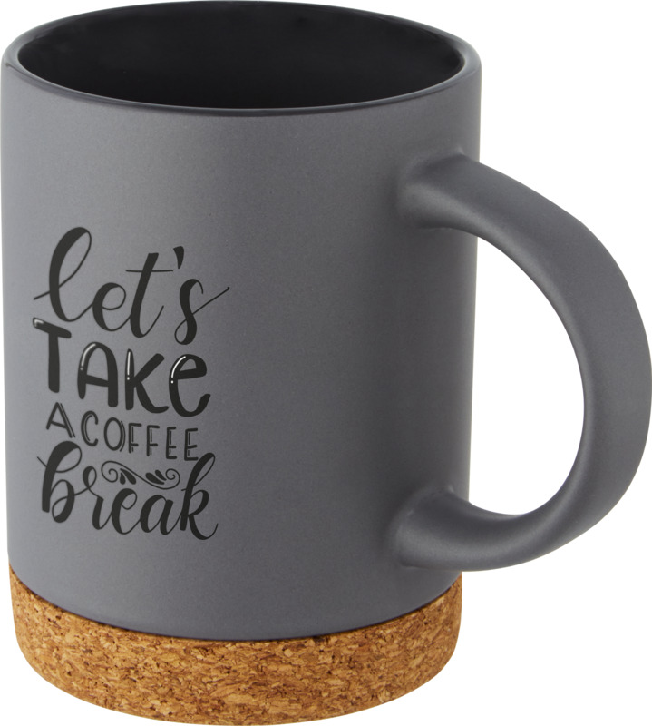 Neiva 425 ml ceramic mug with cork base - Image 12