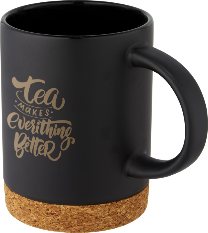Neiva 425 ml ceramic mug with cork base - Image 18