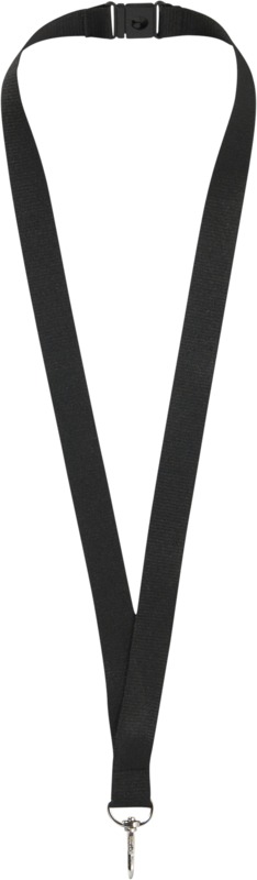 Lago lanyard with break-away closure
