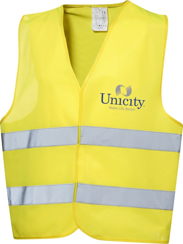 RFX™ Watch-out XL safety vest in pouch for professional use - Image 6