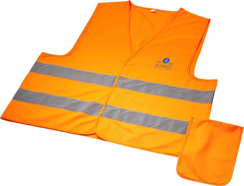 RFX™ Watch-out XL safety vest in pouch for professional use - Image 13