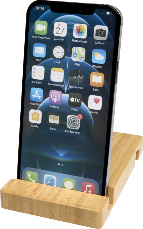 Bubup bamboo 2-angled tablet and phone stand - Image 4