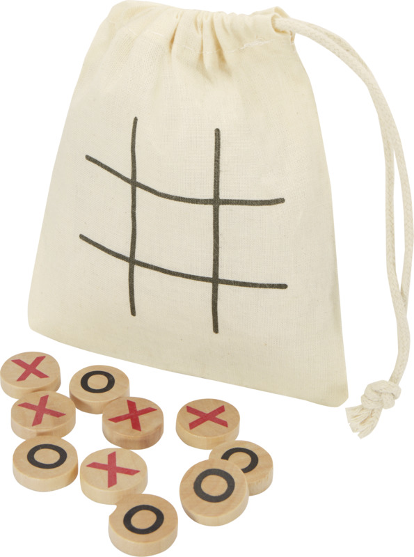 Whorl wooden tic, tac, toe game