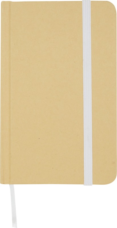 Reed A6 recycled hard cover notebook with plain pages - Image 2