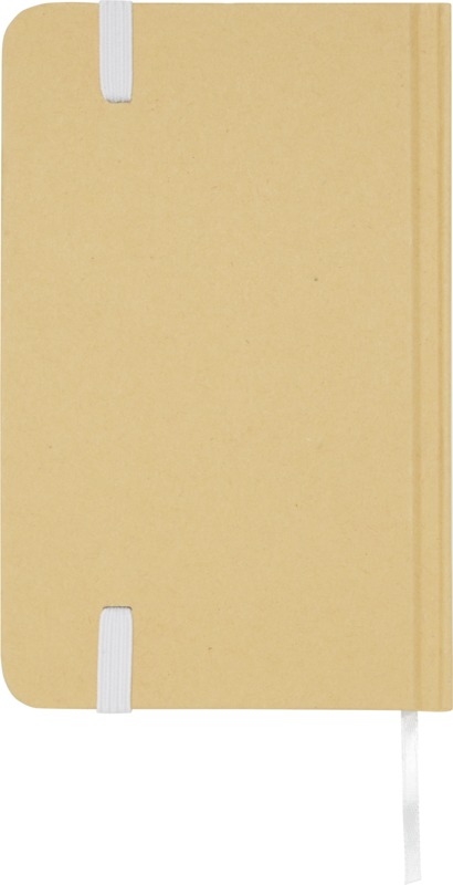 Reed A6 recycled hard cover notebook with plain pages - Image 3