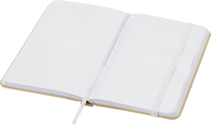 Reed A6 recycled hard cover notebook with plain pages - Image 4