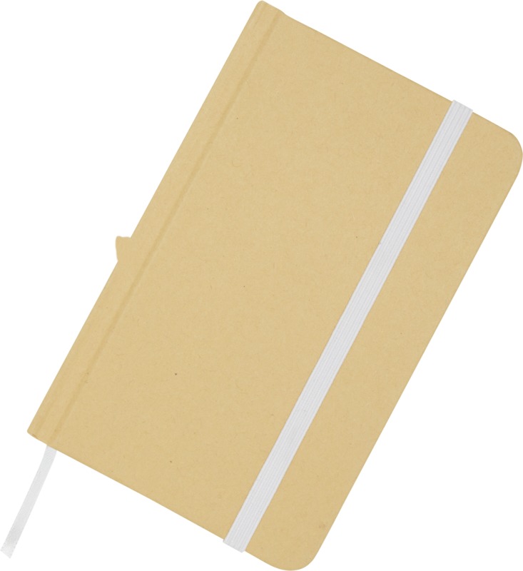Reed A6 recycled hard cover notebook with plain pages - Image 5
