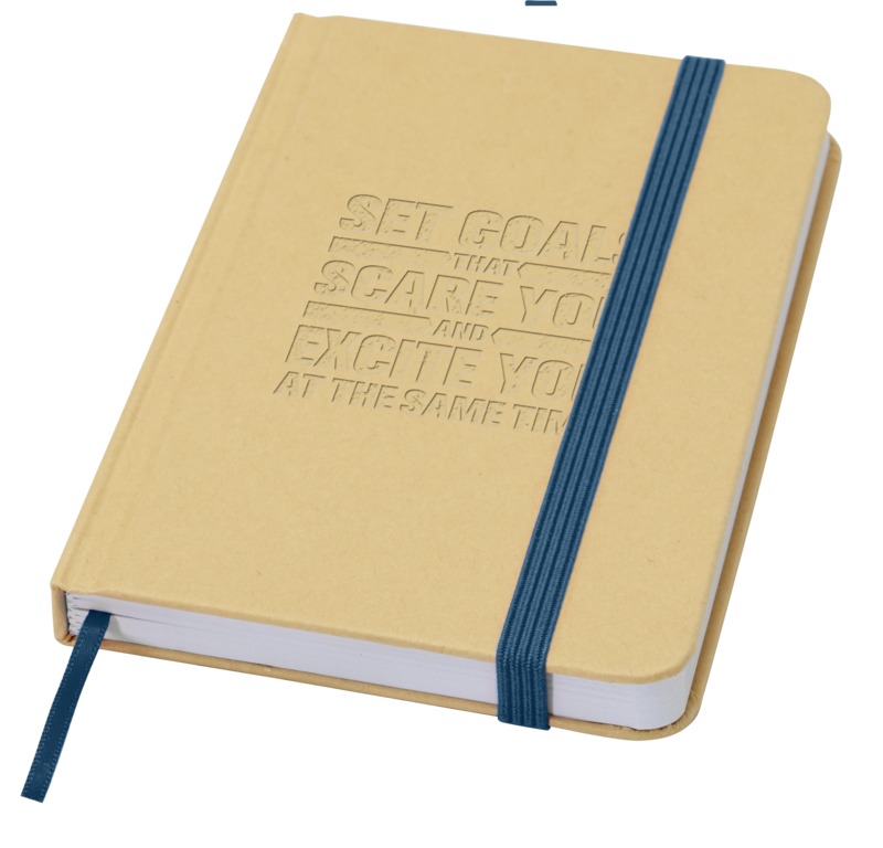 Reed A6 recycled hard cover notebook with plain pages - Image 21
