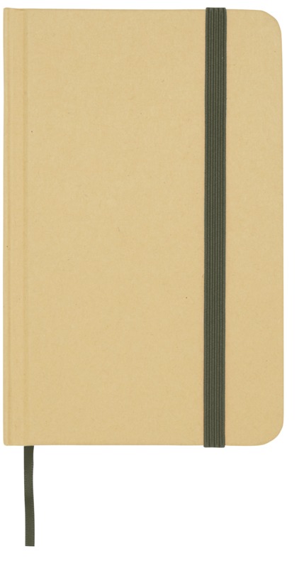 Reed A6 recycled hard cover notebook with plain pages - Image 23