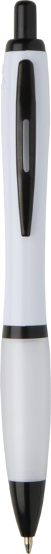 Nash recycled plastic ballpoint pen with black trims (black ink)