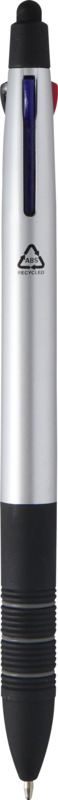 Trine 3-ink RCS recycled ballpoint pen with stylus - Image 3