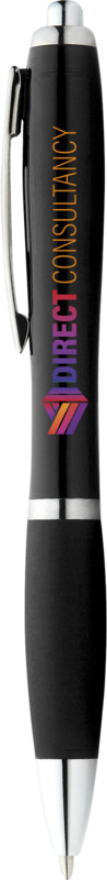 Nash ballpoint pen with coloured barrel and grip (black ink) - Image 39