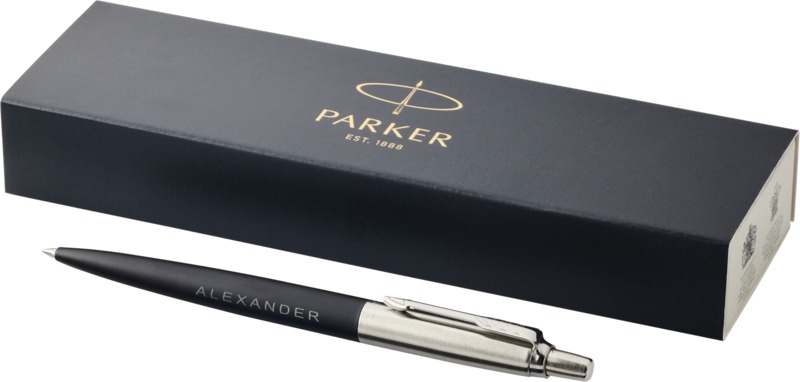 Parker Jotter Bond Street ballpoint pen (blue ink) - Image 7