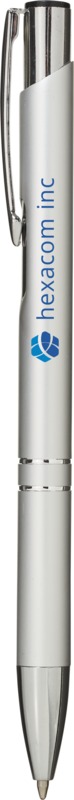 Moneta aluminium click ballpoint pen (blue ink) - Image 12
