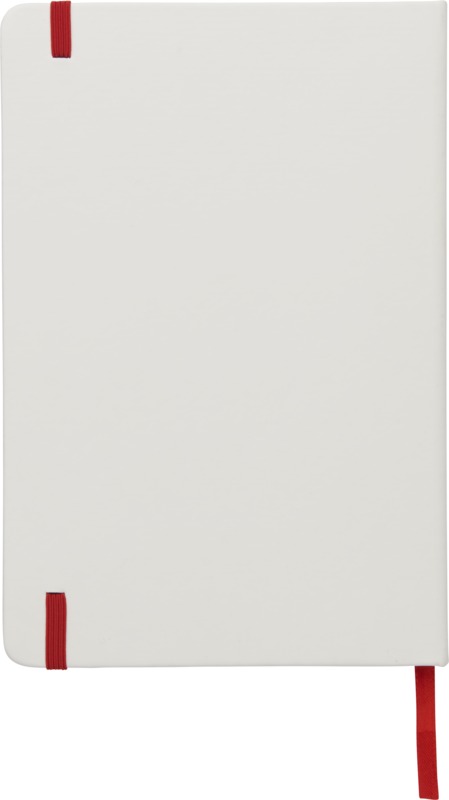 Spectrum A5 white notebook with coloured strap - Image 13