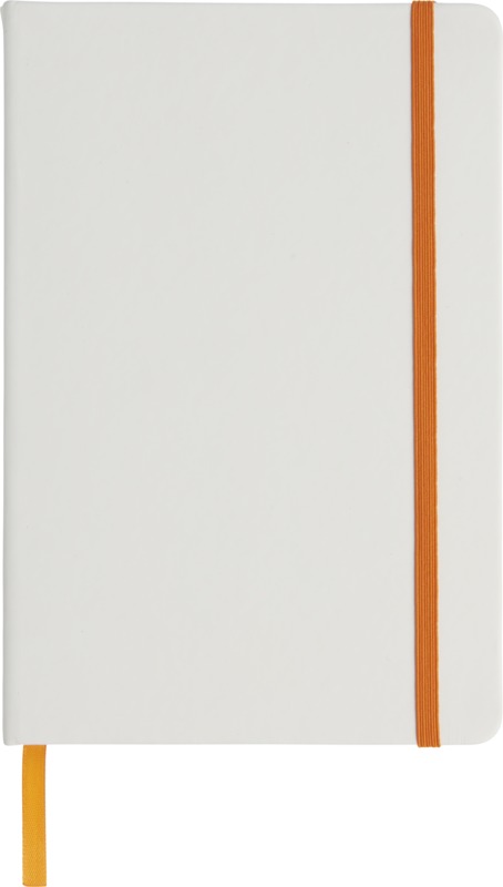 Spectrum A5 white notebook with coloured strap - Image 18