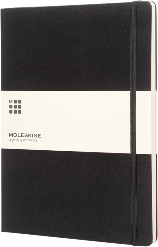 Moleskine Classic XL hard cover notebook - ruled