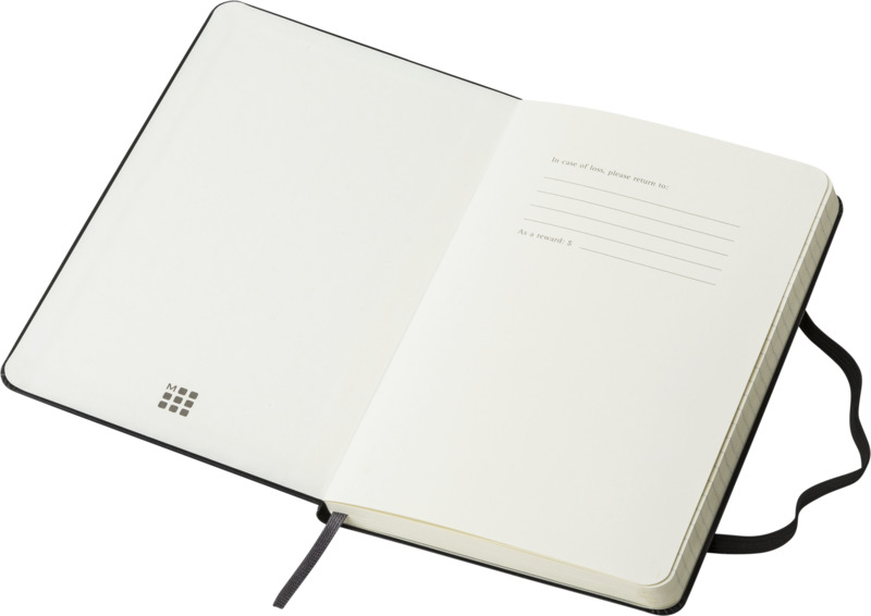 Moleskine Classic M hard cover notebook - ruled - Image 4