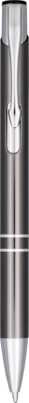 Moneta anodized aluminium click ballpoint pen (blue ink) - Image 14