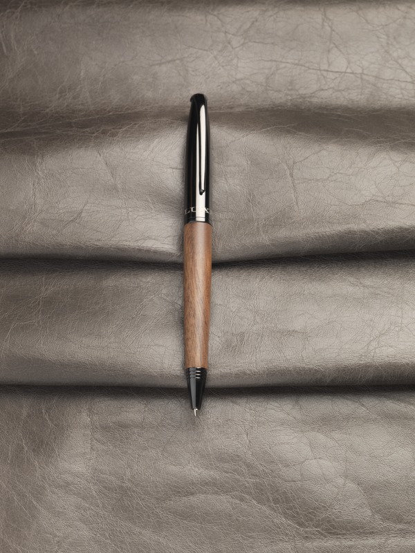 Loure wood barrel ballpoint pen (black ink) - Image 5