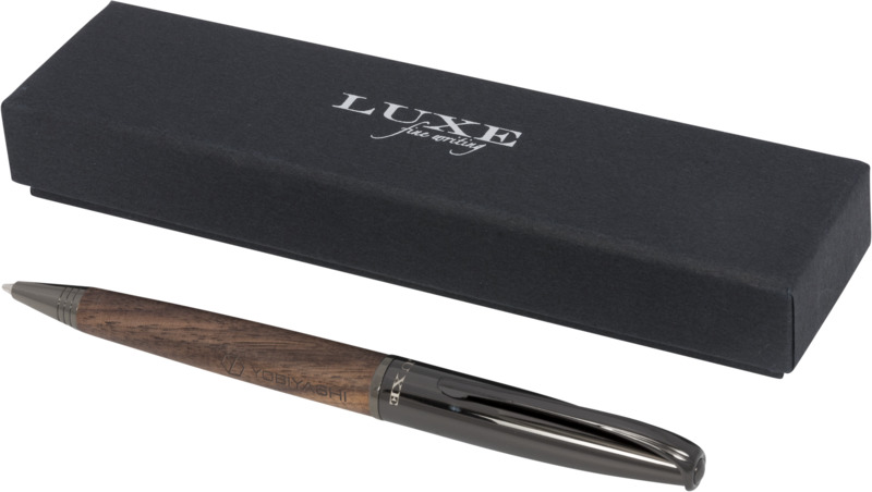 Loure wood barrel ballpoint pen (black ink) - Image 7
