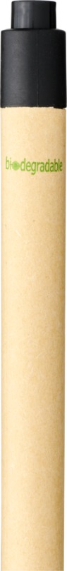 Berk recycled carton and corn plastic ballpoint pen (black ink) - Image 5