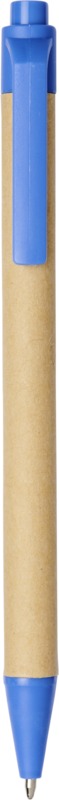 Berk recycled carton and corn plastic ballpoint pen (black ink) - Image 10