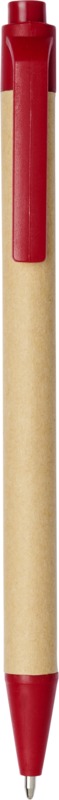 Berk recycled carton and corn plastic ballpoint pen (black ink) - Image 17