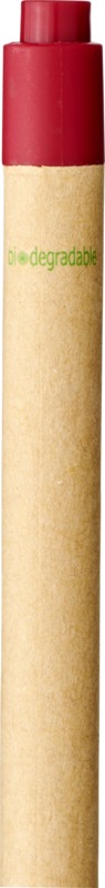 Berk recycled carton and corn plastic ballpoint pen (black ink) - Image 21