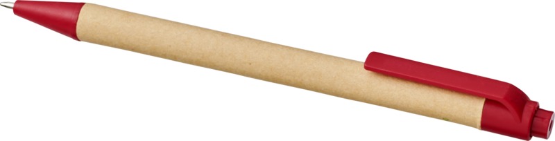 Berk recycled carton and corn plastic ballpoint pen (black ink) - Image 20