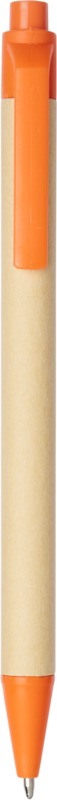 Berk recycled carton and corn plastic ballpoint pen (black ink) - Image 26