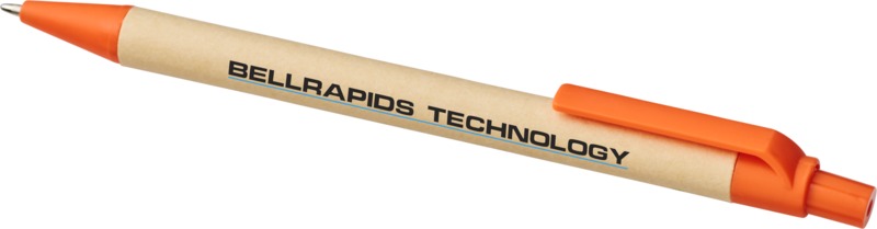 Berk recycled carton and corn plastic ballpoint pen (black ink) - Image 32