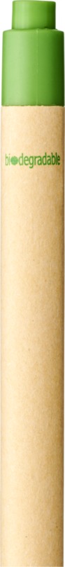 Berk recycled carton and corn plastic ballpoint pen (black ink) - Image 37