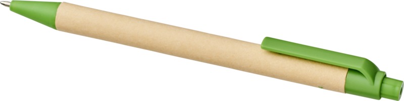 Berk recycled carton and corn plastic ballpoint pen (black ink) - Image 36