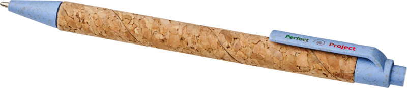 Midar cork and wheat straw ballpoint pen (black ink) - Image 14