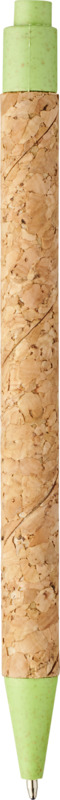 Midar cork and wheat straw ballpoint pen (black ink) - Image 17
