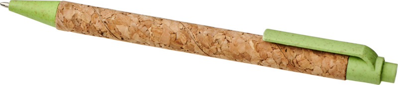 Midar cork and wheat straw ballpoint pen (black ink) - Image 18