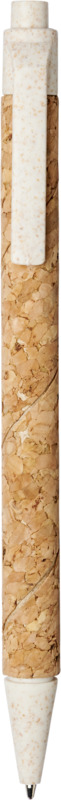 Midar cork and wheat straw ballpoint pen (black ink) - Image 23