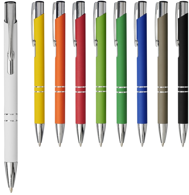 Moneta soft touch ballpoint pen (black ink) - Image 5