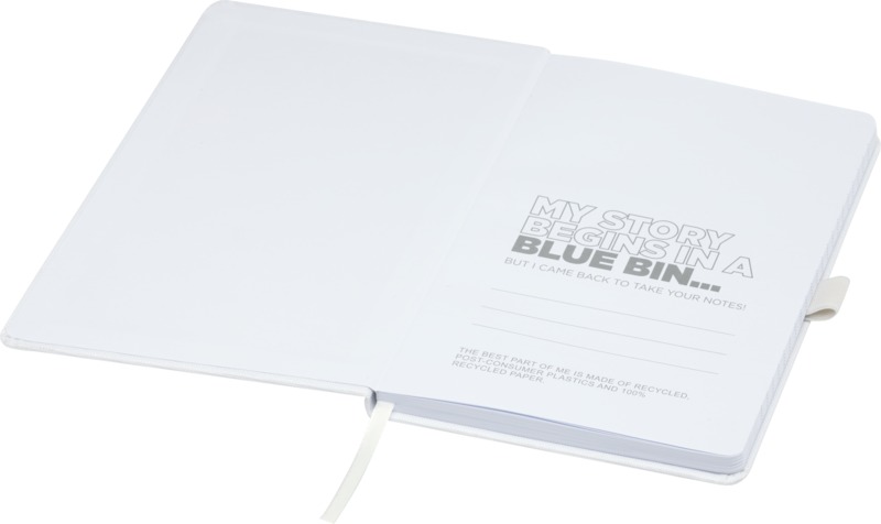 Honua A5 recycled paper notebook with recycled PET cover - Image 5