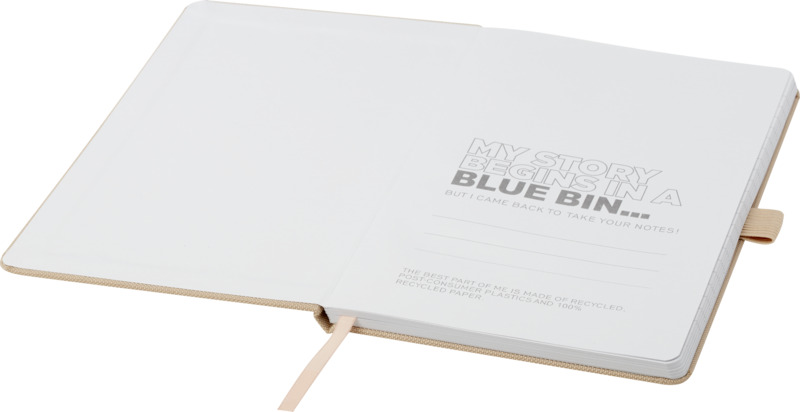 Honua A5 recycled paper notebook with recycled PET cover - Image 21