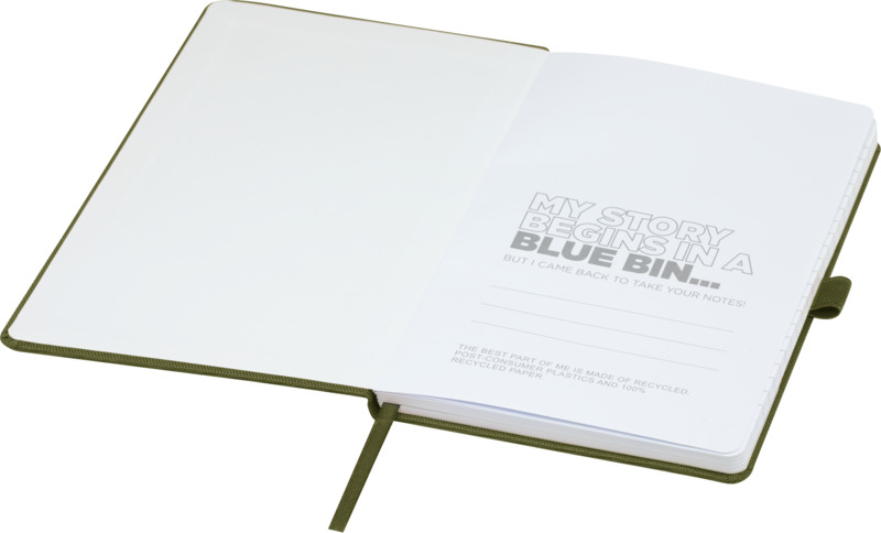 Honua A5 recycled paper notebook with recycled PET cover - Image 55