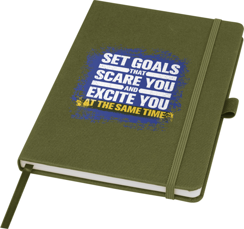 Honua A5 recycled paper notebook with recycled PET cover - Image 57