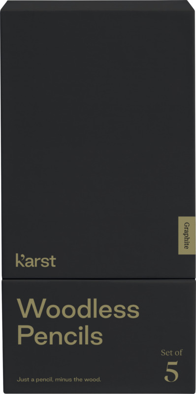 Karst® 5-pack 2B woodless graphite pencils - Image 2