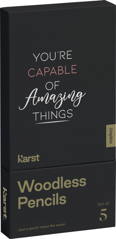 Karst® 5-pack 2B woodless graphite pencils - Image 8