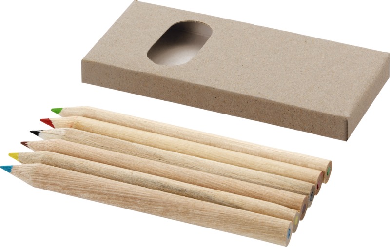 Artemaa 6-piece pencil colouring set