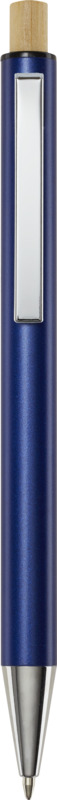 Cyrus recycled aluminium ballpoint pen (blue ink) - Image 6
