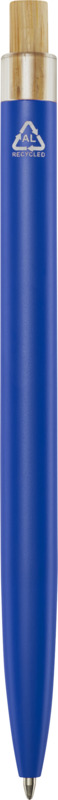 Nooshin recycled aluminium ballpoint pen (blue ink) - Image 12